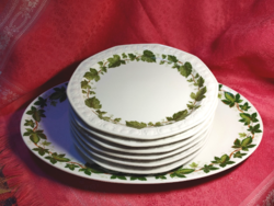 Gyönyörű 6+1 süteményes porcelán készlet