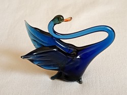 200 Forintos ládám- Üveg miniatűr MURANO felszálló hattyú