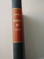 SIGMUND ELEK - MEZŐGAZDASÁGI CHEMIA 1904 - EX LIBRIS