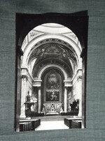 Képeslap, Esztergom, Bazilika, templom,Bakócz kápolna részlet,látkép, 1963-