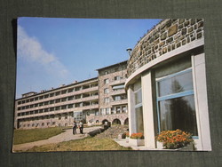 Képeslap, Galyatető, SZOT üdülő szálló látkép,részlet,1979-