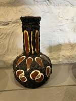 Gyönyörű Király Károly kerámia váza - 20 cm magas
