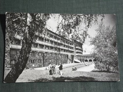 Képeslap, Galyatető, SZOT üdülő szálló látkép,részlet,1956-