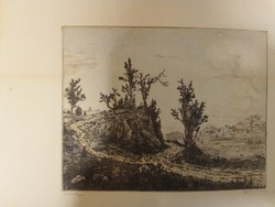 Gross Arnold's colored etching, jade valley