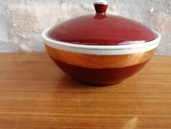 Hollóházi cukortartó / bonbonier