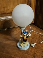 Vintage lamp with Donald duck (disney)