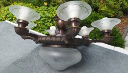 Antik Bronz csillár