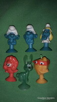 Retro gyűjthető LIDL STEKEEZ figura csomag 6 db egyben a képek szerint
