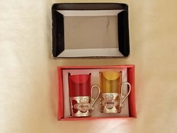 Kanadai emlék souvenir műanyag poharak - CANADA retro emléktárgy