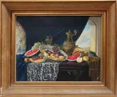 Reinprecht Károly / Asztali csendélet
