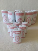 Spice container set, total 12 pcs: 6 large and 6 small, sold together