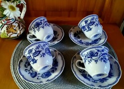 Hagymamintás porcelán kávés-kapucsínós.