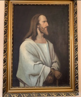 Munkácsy Mihály - Krisztus Pilátus előtt c. utáni másolat.