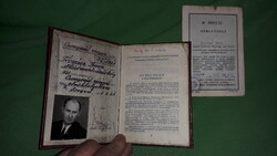 RÉGI 1970.RITKA KOMMUNISTA ÉRA TANÁCSTAGI IGAZOLVÁNY HIBÁTLAN MÁV BÉRLETTEL képek szerint