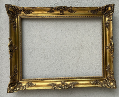 60 x 80 cm belméretű, restaurált blondel keret