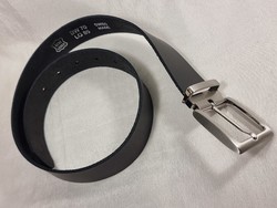 Echt leder Swiss Made férfi bőr fekete minőségi bőr öv.