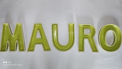 Ceramic Serving Dish with Letter Shapes, Berries, Olives, Nuts, 5 Pieces