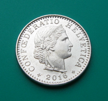 Svájc - 20 Rappen - 2016
