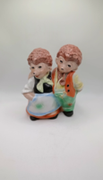 Sün pár porcelán lámpatest