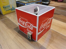 Retro Coca-Cola coke lámpa újszerű szocreál kádár filmkellék dekoráció csillár