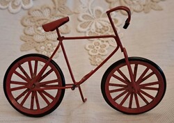 Kerékpár miniatűr, acél miniatűr 3 (L4889)