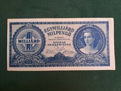Egymilliárd milpengő 1946