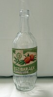 VOSZK régi őszibarack pálinkás üveg [X-SAJT]