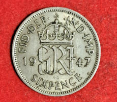 1947 6 Penny VI.   György Anglia (79)