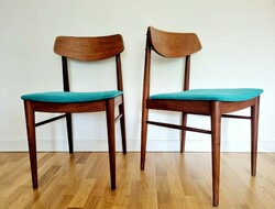 Mid-century teak szék pár