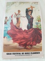 Flamenco - litográfiai nyomat