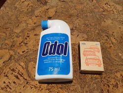 Retro mouthwash bottle full of odol in good condition toilette socreal cooper