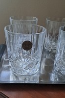 6db-os whiskys kristálypohár készlet