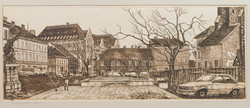 Kádas István (1941-): Kapisztrán tér.