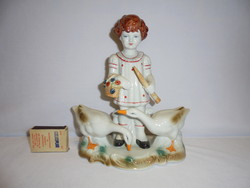 Liba pásztor lányka - Regal porcelán figura, nipp, szobor