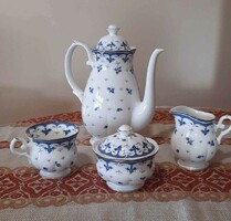 Új, bontatlan csomagolású 12 személyes Zepter Eden China csontporcelán kávéskészlet