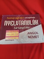 Nyelvtanulók társasjátéka. Honfoglaló Érettségiző kiadás-Angol,német