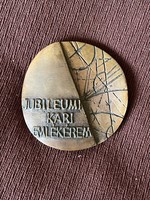 Miskolci Egyetem Jubileumi kari emlékérem 50 éves a Gépészmérnöki Kar