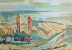 BOJTOR KÁROLY (1933-1999) : BALATONI TÁJ