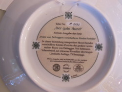 PORCELÁN - TÁNYÉR - SELTMANN WEIDEN - 1995 év SORSZÁMOZOTT - LIMITÁLT - TANUSÍTVÁNY