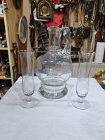 Old Glass Pitcher