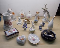 19db jelölt és jelöletjen porcelán vitrin lelet
