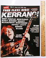 Kerrang 1982/17 Aldo Nova Queen Gary Moore Deep Purple Blackfoot Heart Girlschool Slade Thin Lizzy