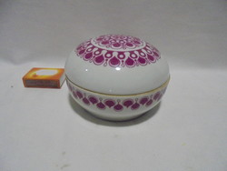 Retro Alföldi porcelán Gabriella mintás bonbonier - nagyobb méret
