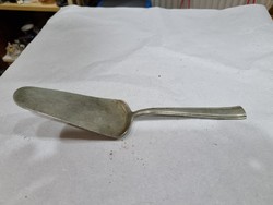 Old aluminum cake server