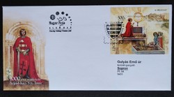 FF4889 / 2007 Bélyegnap : Árpádházi Szent Imre blokk FDC-n futott