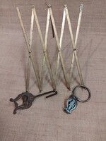 Old Opening Adjustable Sheet Music Holder for Wind Instruments with Clip, Worn on Cone Stand, Combined Music Holder