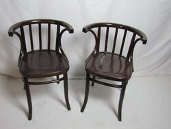 Antik Thonet karfás szék 2db (restaurált)