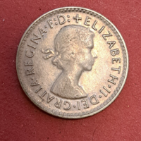 Ausztrália II. Erzsébet  ezüst 3 Pence 1960. (313)