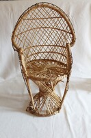 2 db rattan fonott baba fotel [X-SAJT]