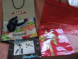 Reklám csomagoló táskák, MBT , Balea , Lady Clarinse, Oriflame 2 db, Douglas